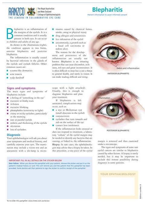 Blepharitis