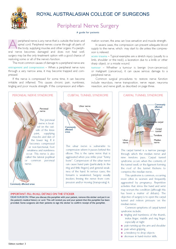 Peripheral Nerve Surgery – Mi-tec Medical Publishing